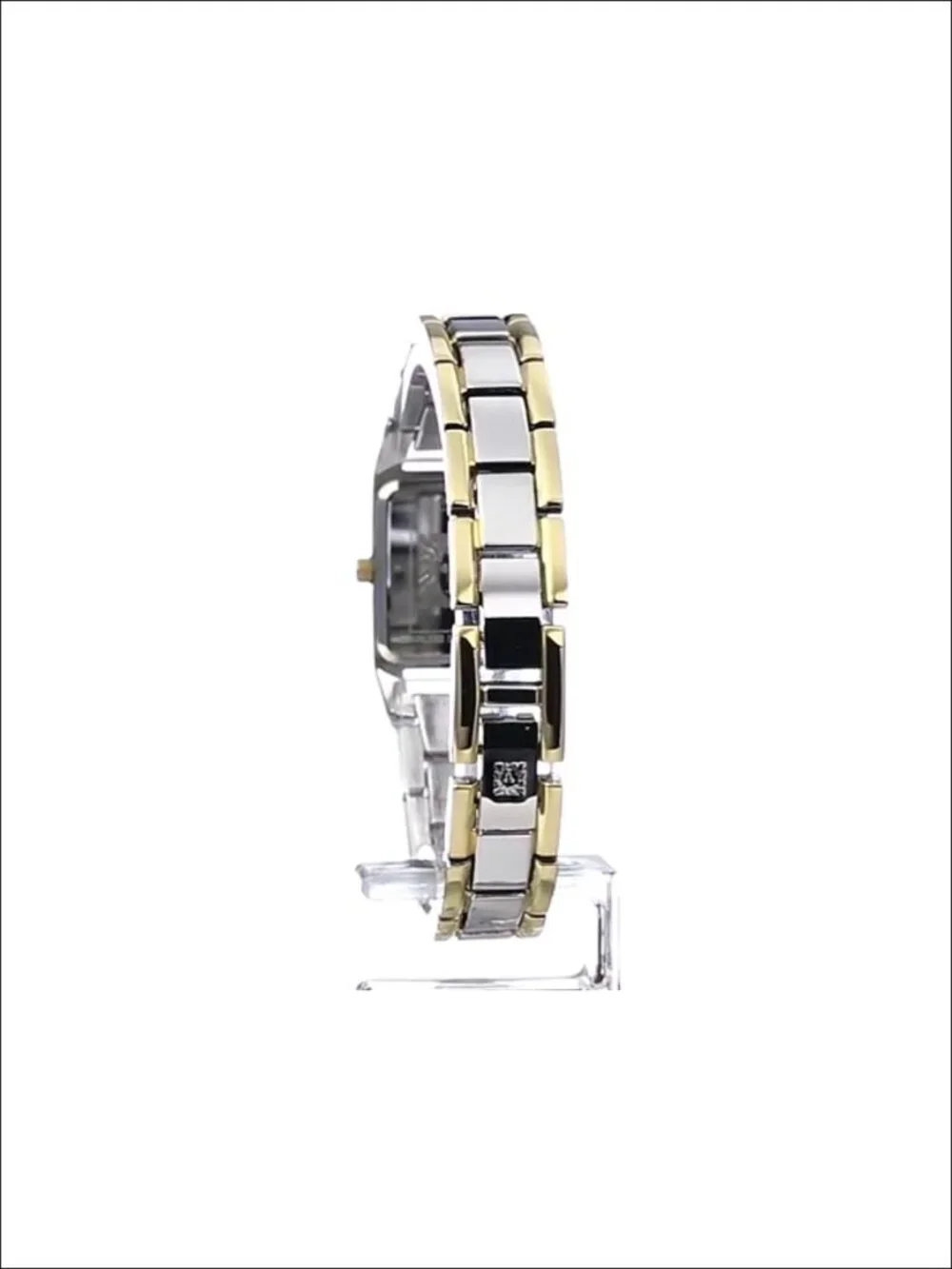 Women's Quartz Stainless Steel Dress Watch with Crystal